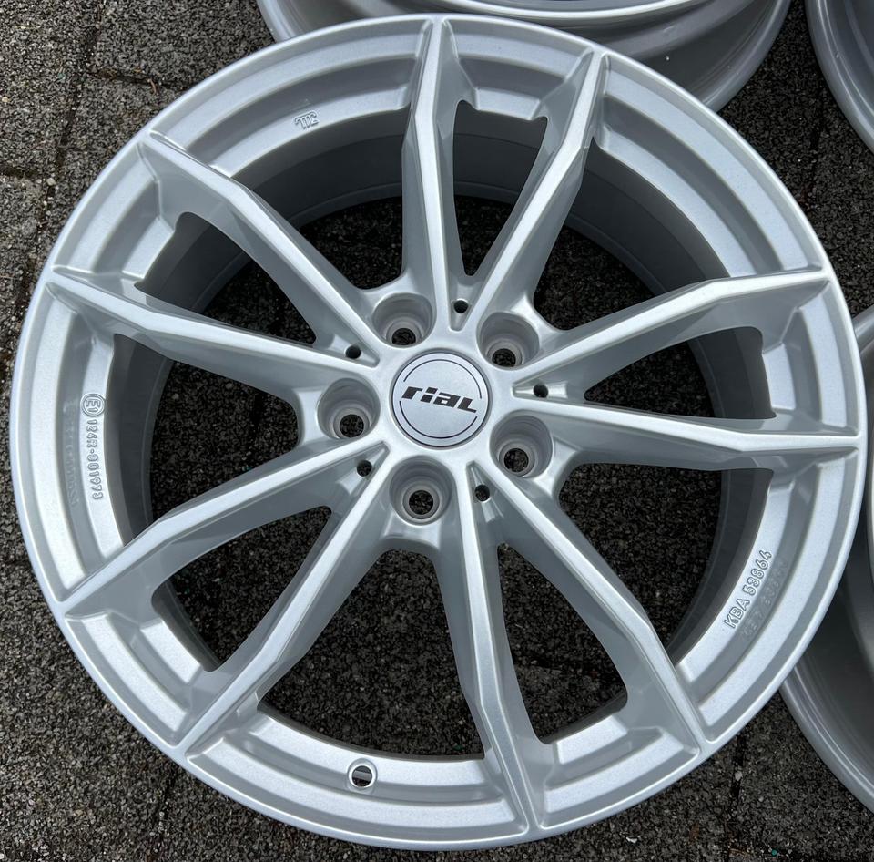 4 RIAL 18" ALUFELGEN VW GOLF 5 6 7 8 SEAT LEON ALTEA SKODA #1VWX – Bild 4