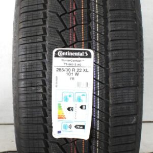 1x 285/30R22 101W CONTINENTAL WINTER CONTACT TS860S AO NEU #25XT