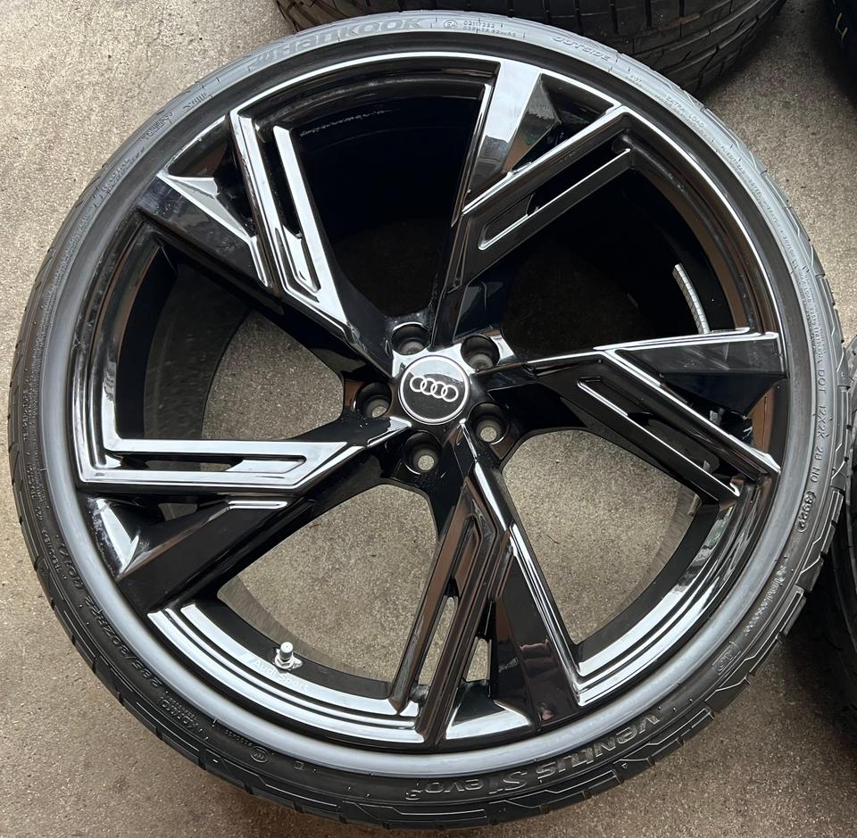 4 ORIGINAL 22" ALU SOMMERRÄDER AUDI RS6 4K RS7 4K0601025BL #24IN – Bild 4