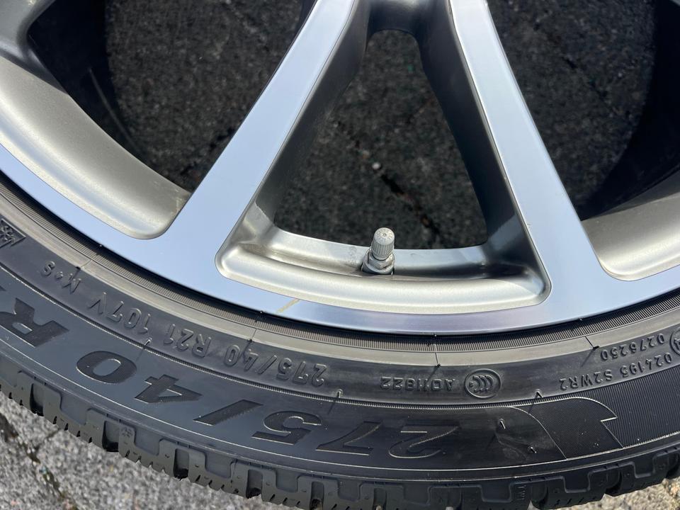 4 ORIGINAL 21" ALU WINTERRÄDER PORSCHE CAYENNE 9YA PIRELLI #23OH – Bild 7