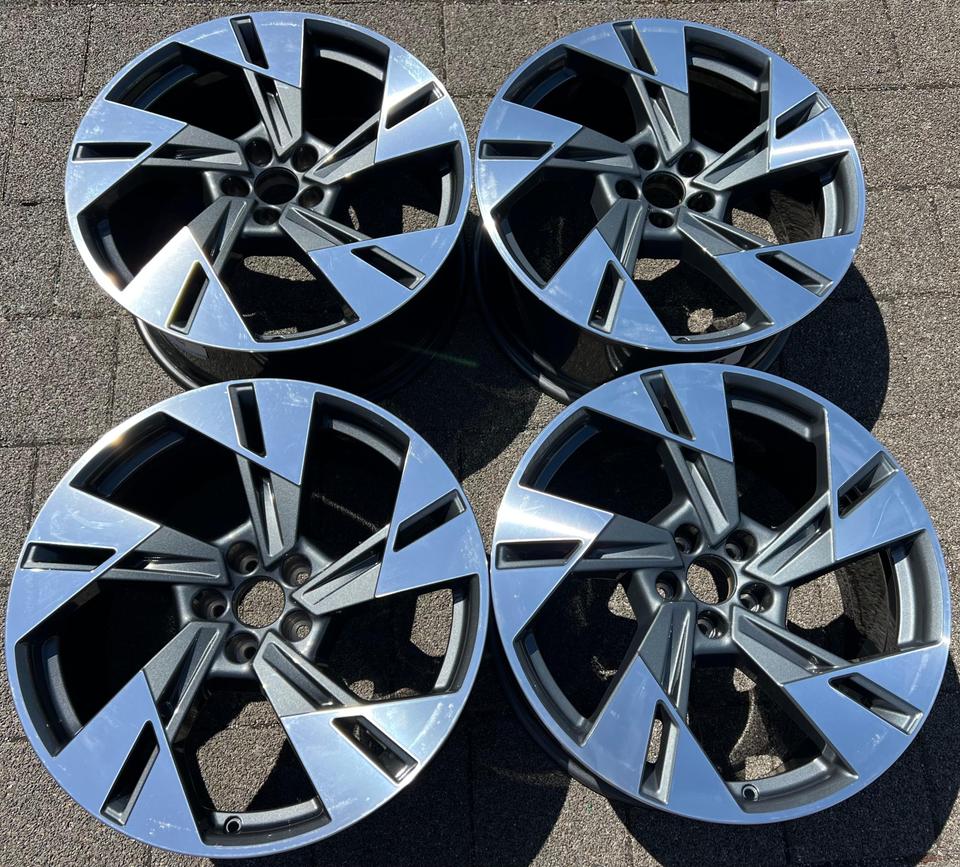 4 ORIGINAL 20" ALUFELGENFELGEN AUDI E-TRON 4KE 9x20 ET38 #1Z5N