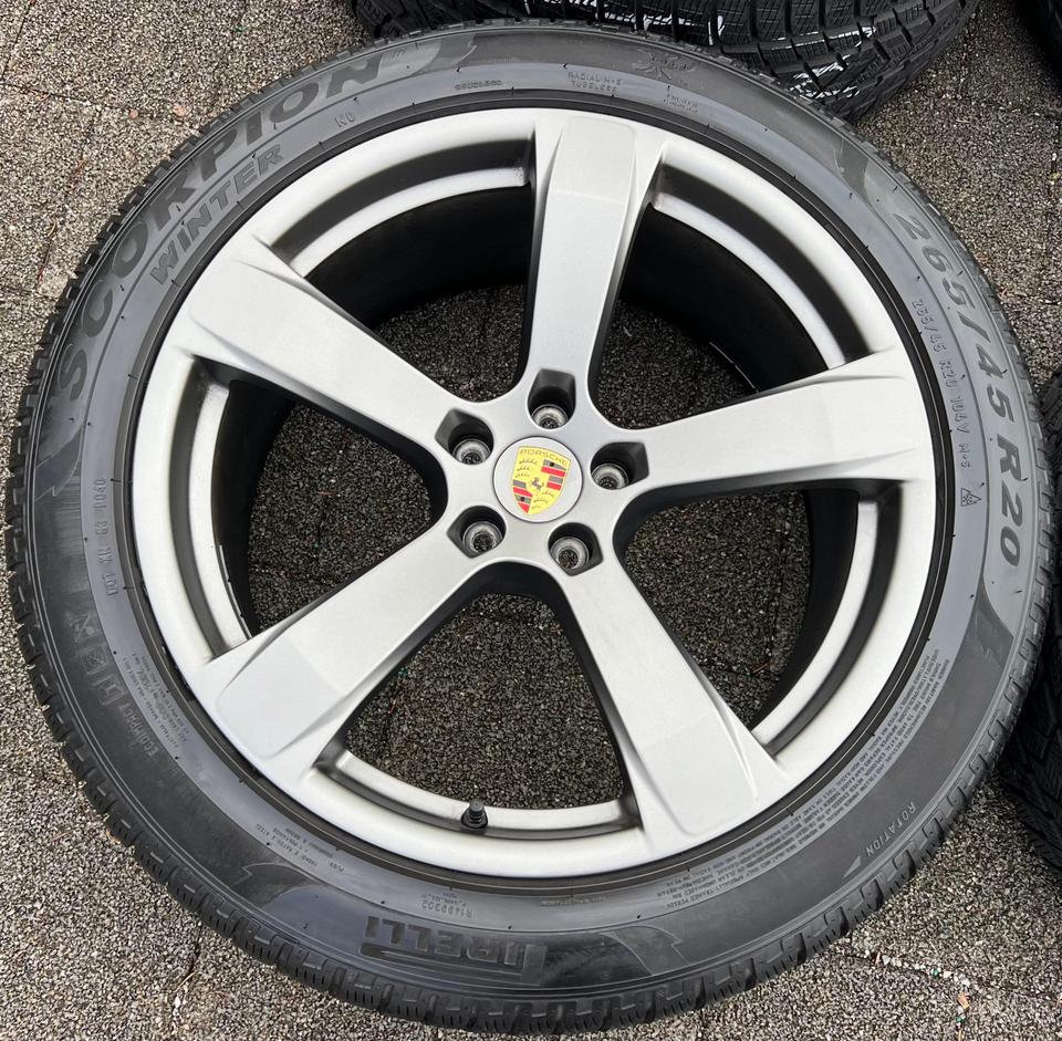4 ORIGINAL 20" ALUFELGEN PORSCHE MACAN 95B601025FM RDKS #25UX – Bild 3
