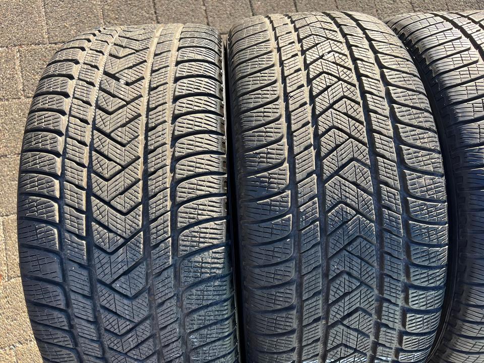 4 ORIGINAL 21" ALU WINTERRÄDER PORSCHE CAYENNE 9YA PIRELLI #24BG – Bild 11