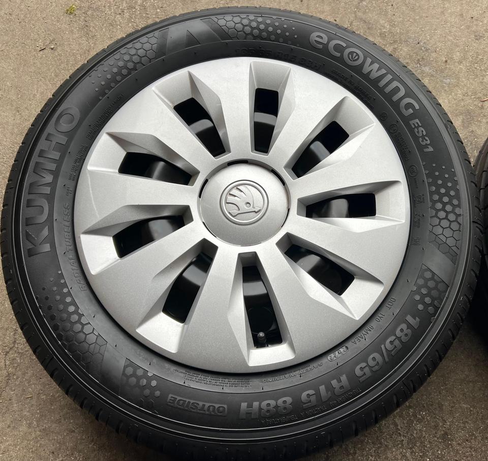 4 SOMMERRÄDER SKODA FABIA SEAT IBIZA ARONA KJ VW POLO AW 2G #25SG – Bild 3