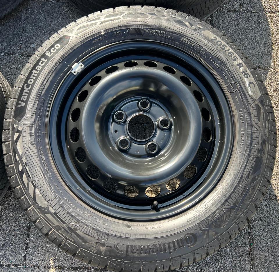 4 SOMMERRÄDER VW BUS T5 T6 205/65R16C 107/105T CONTINENTAL #22GP – Bild 9