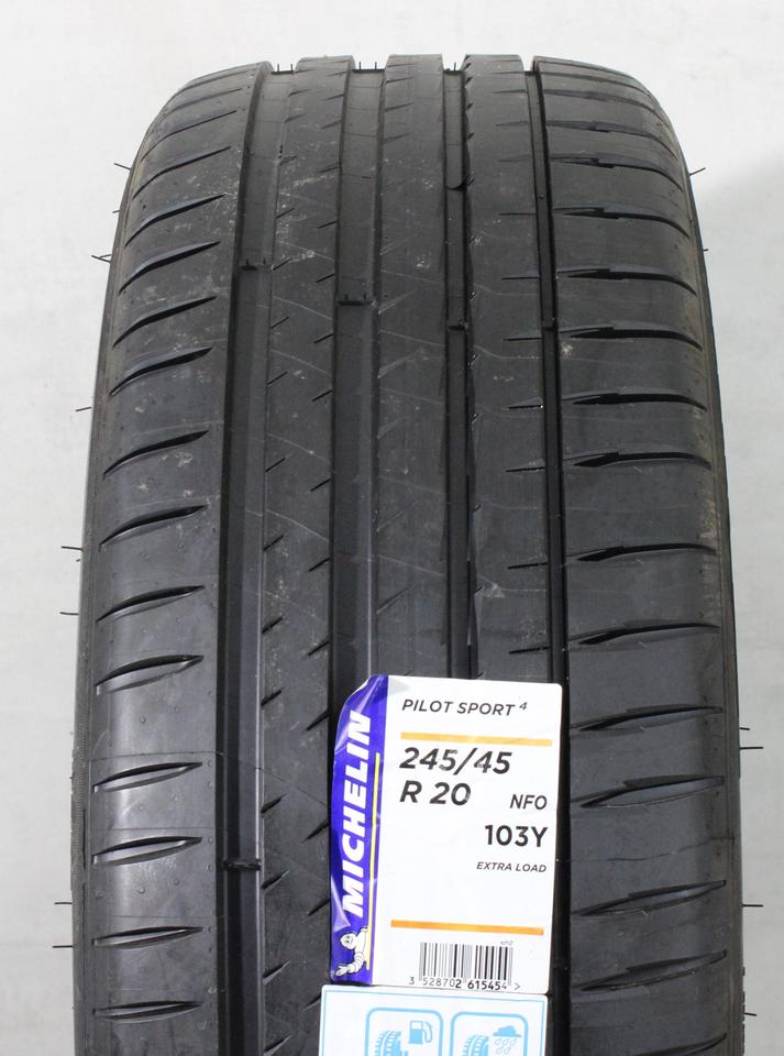 1x 245/45R20 103Y MICHELIN PILOT SPORT 4 NFO SOMMERREIFEN #27FX – Bild 2