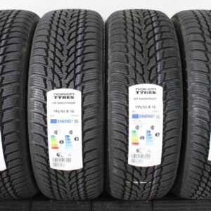 4x 195/55R16 87H NOKIAN WR SNOWPROOF WINTERREIFEN 2022 NEU #27EM