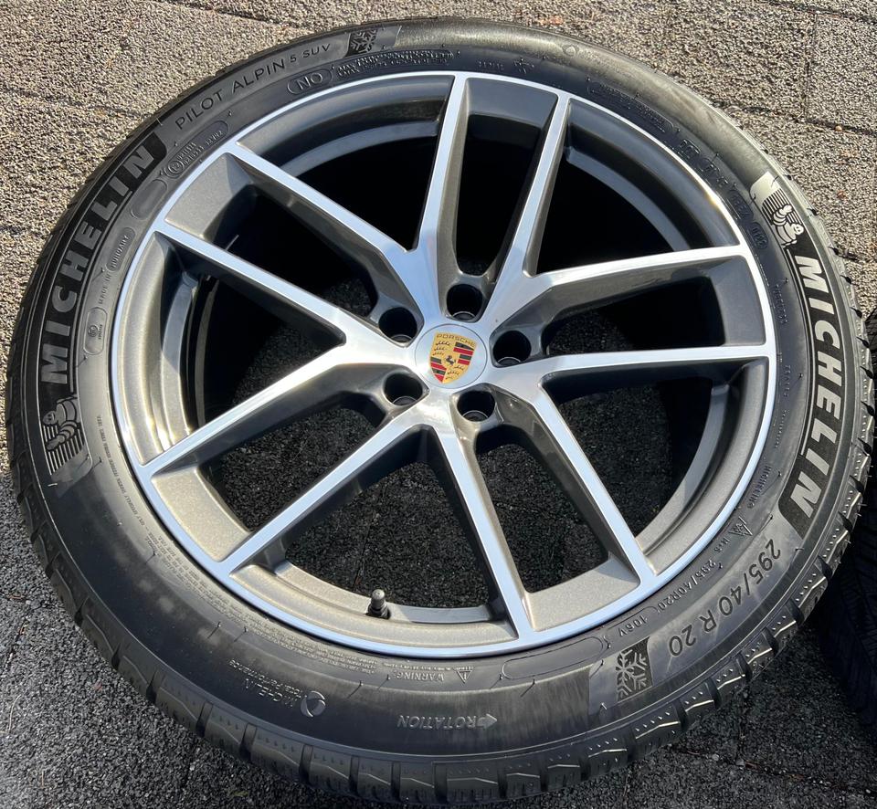 4 ORIGINAL 20" ALU WINTERRÄDER PORSCHE MACAN MICHELIN RDKS #23NX – Bild 4