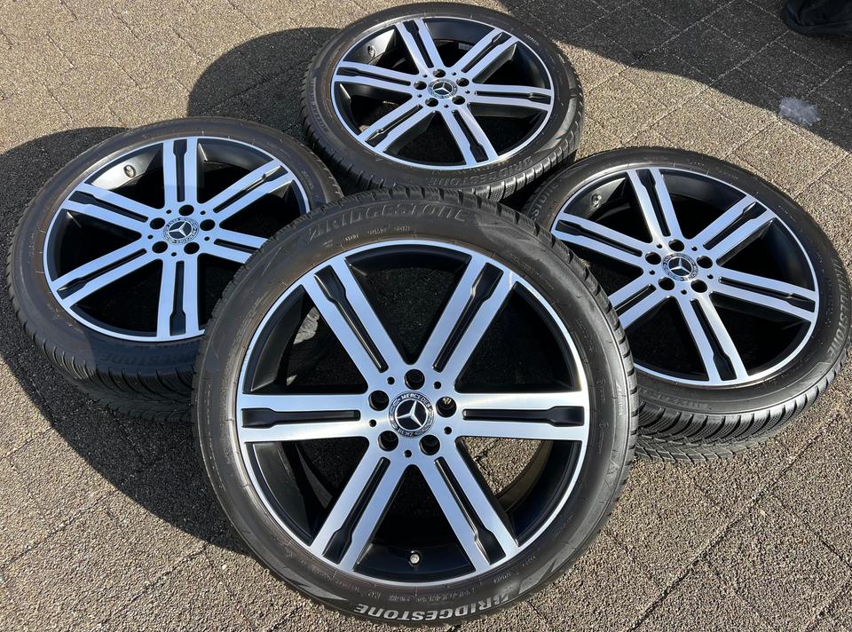 4 ORIGINAL 20" ALU WINTERRÄDER MERCEDES GLA H247 GLB X247 #26KC